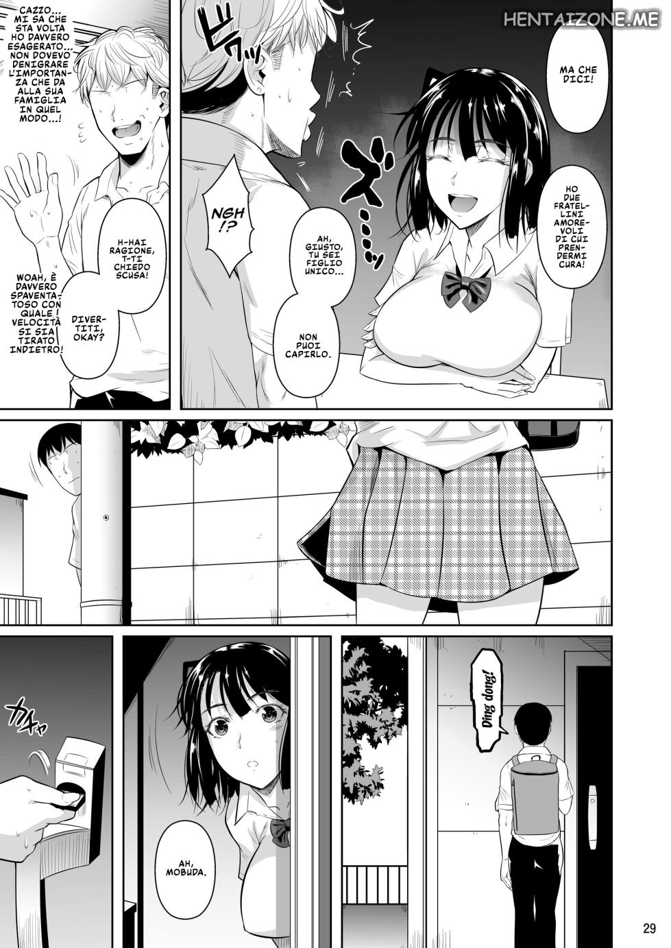 [Shoot The Moon (Fuetakishi)] Bocchi no Mob ga Tadashii Sentaku o Shite Seiso Shoujo to Tsukiau. 1-2 | Un solitario fa le scelte giuste ed esce con una ragazza a modo. Ovviamente c'è anche il sesso. 1-2 [Italian] - Page 30