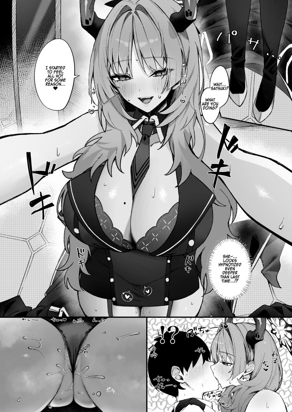 [Soborodon (Hiji Chaba)] Satsuki to Ichaicha Saimin Ecchi (Blue Archive) [English] [TSHH] [Digital] - Page 6