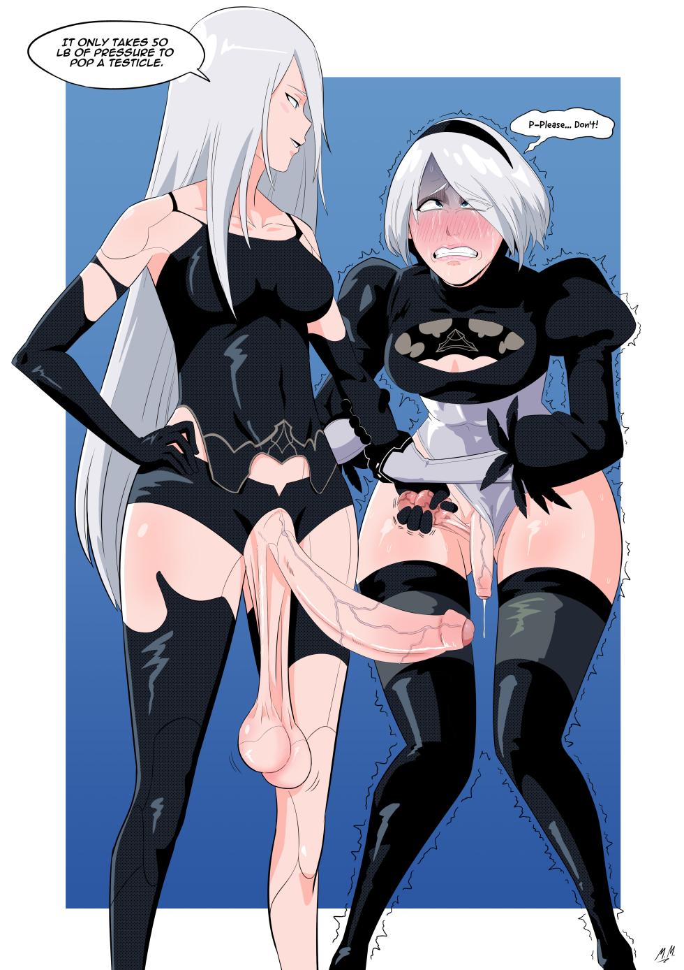 All of MonkeeMan's FUTA BallBusting Comics - Page 1