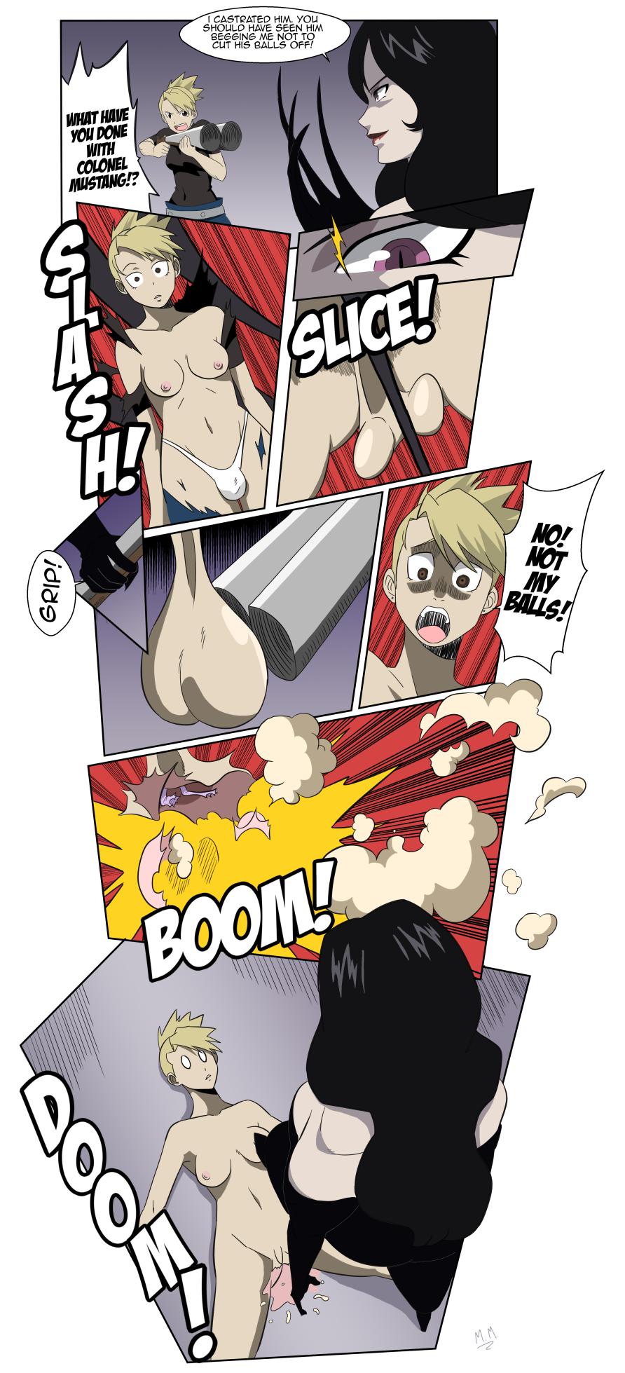 All of MonkeeMan's FUTA BallBusting Comics - Page 21