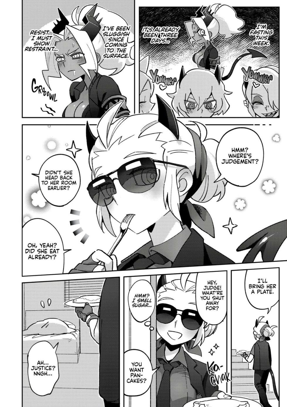 [Noaharbre] My sweet pancake (Helltaker) [English] - Page 2