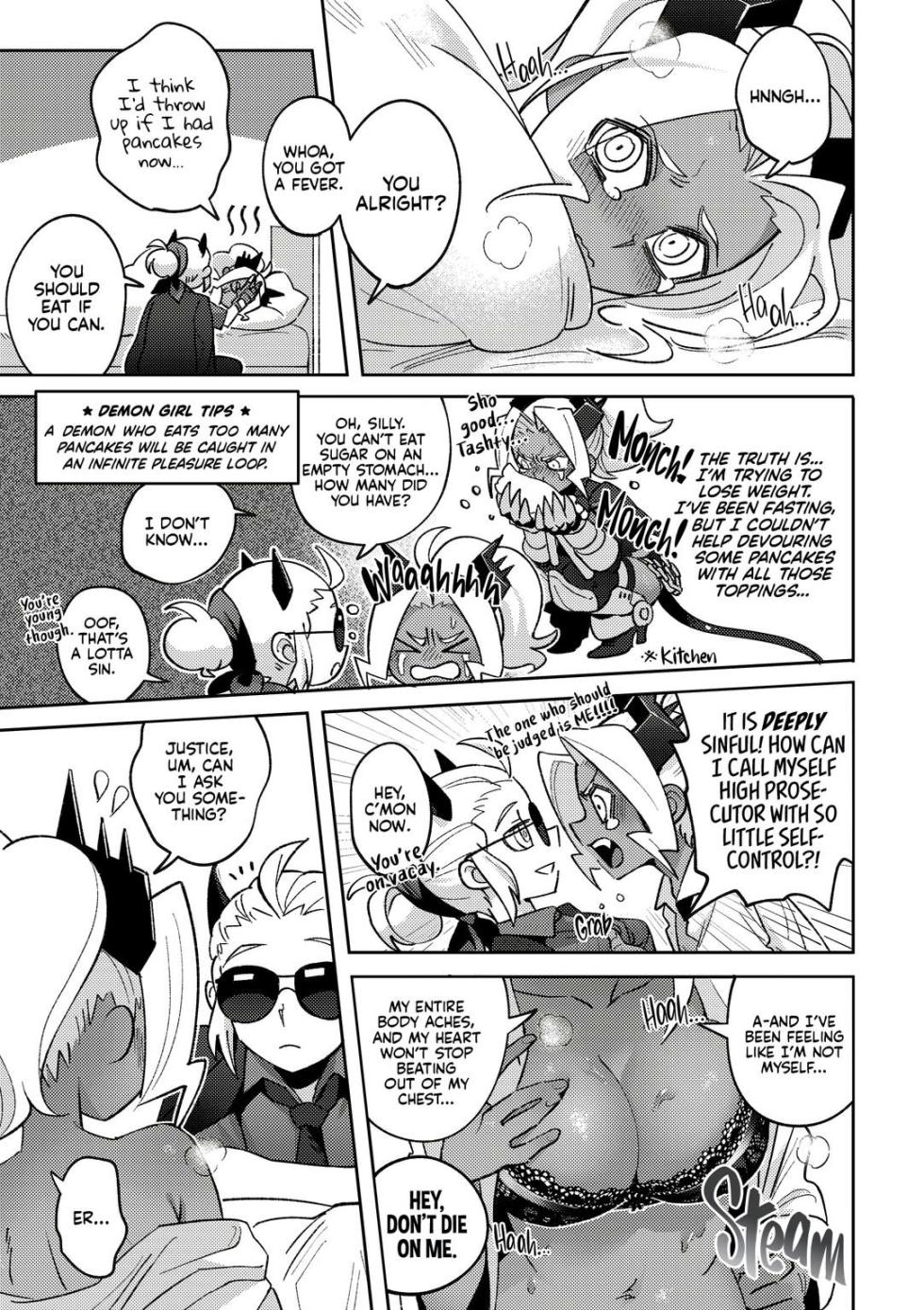 [Noaharbre] My sweet pancake (Helltaker) [English] - Page 3
