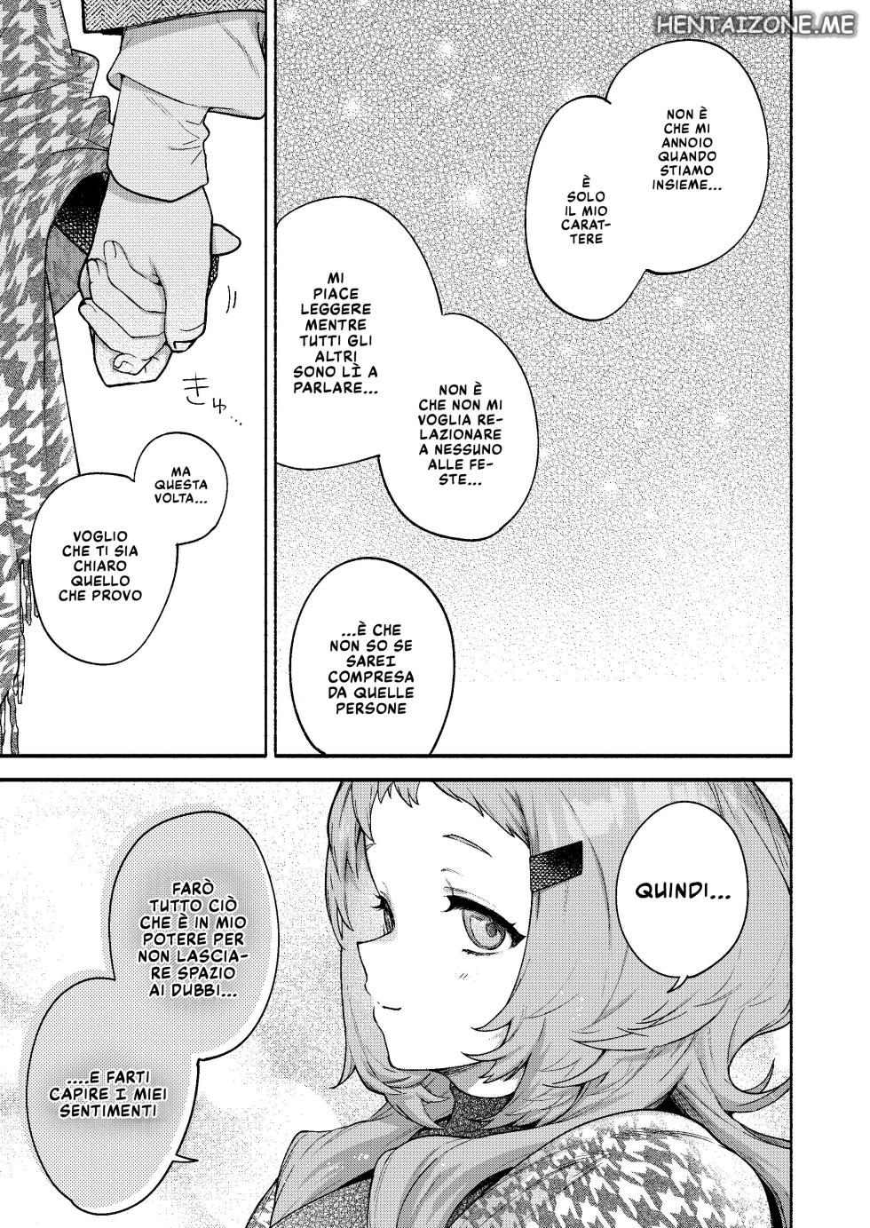 [Sakida Shoten (Sakida Saki)] Mako-senpai ni Taberareru. ~Chiisakute Dekkai Ama Sado Senpai ni Otosareru~ | Divorato da Mako-senpai ~ soccombere a una senpai sadica, piccola ma gigantesca [Italian] [Digital] - Page 18