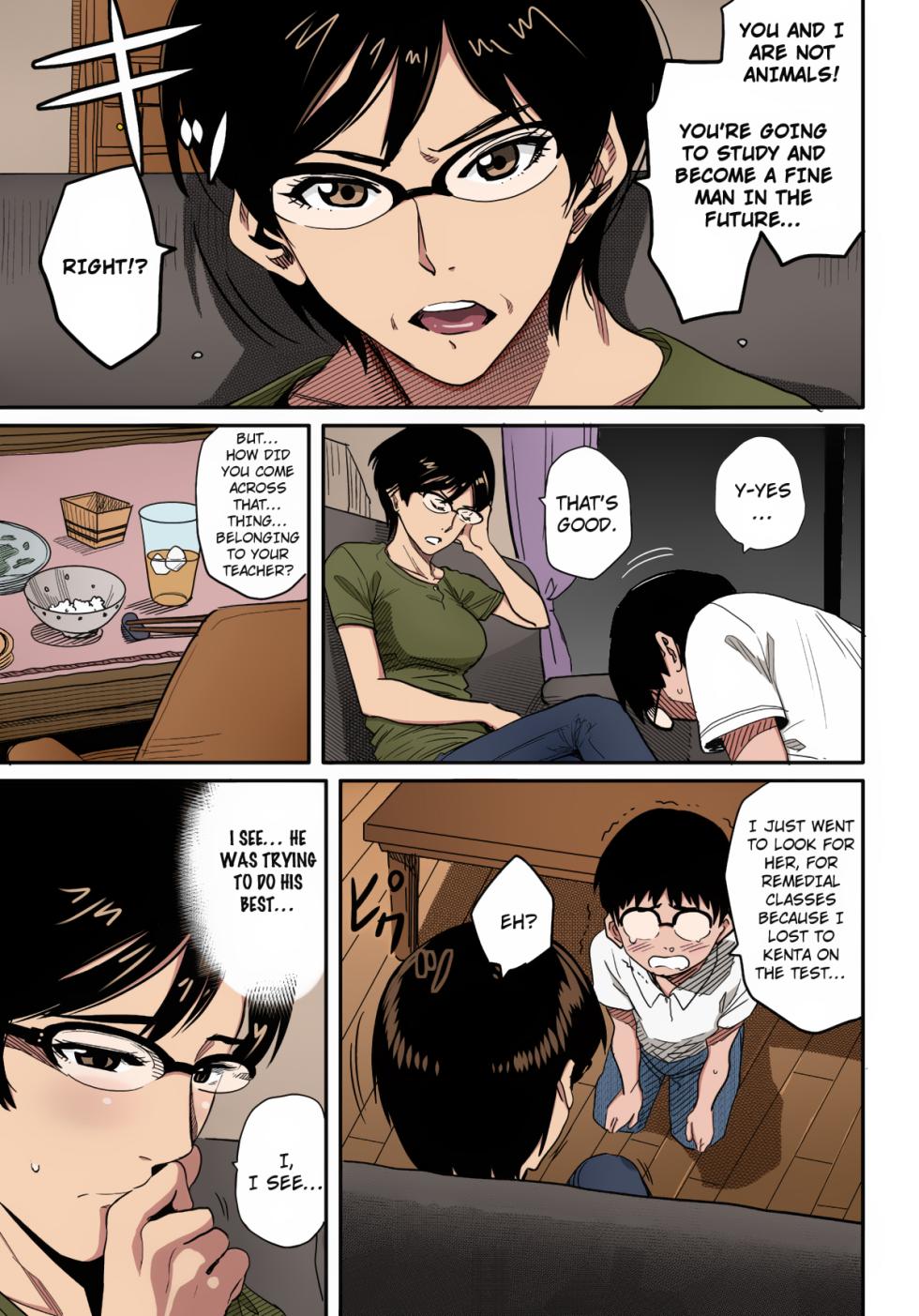 [Hana Hook] Hahaoya Shikkaku Elite Oyako no M Buta Netorare Tenraku Jinsei [English][Colorized][Erocolor](Ongoing) - Page 19