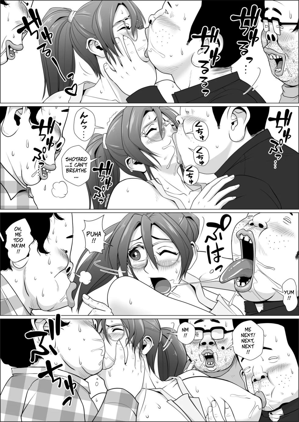 [Falcon115 (Forester)] Happy Cuckold Husband 12 - Sexy Wife in a Naked Apron Returns -- Ero Hitodzuma ga Hadaka Apron de Futatabi Yattekita - Page 14