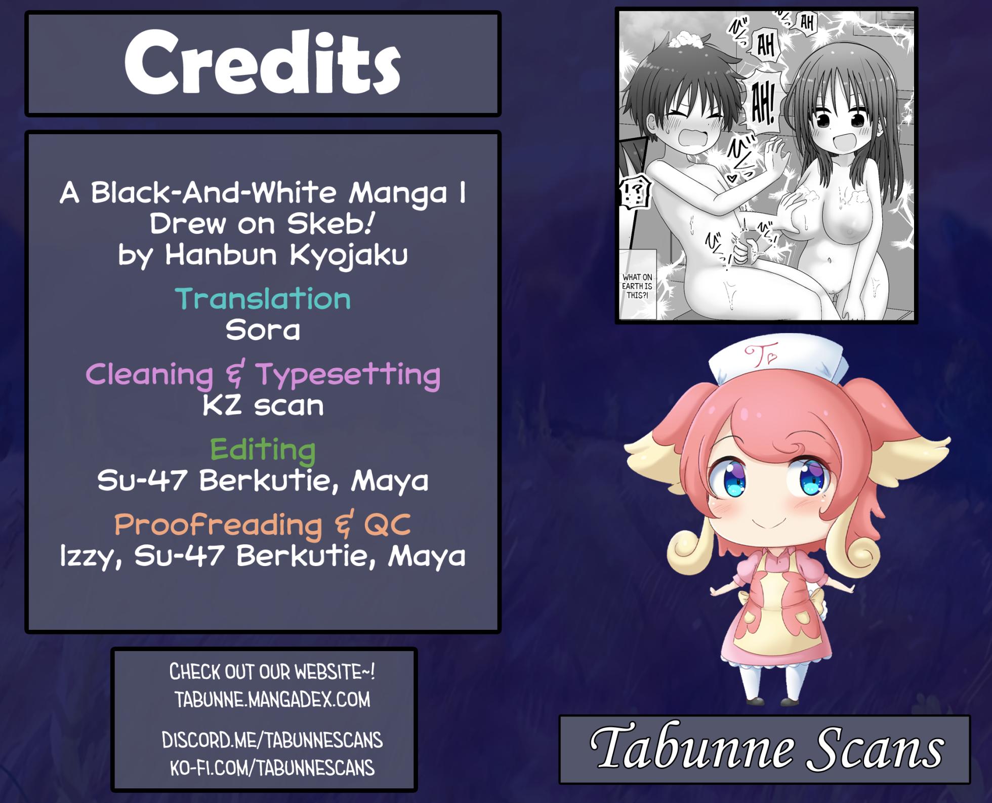 [Hanbun Kyojaku] skeb de Kaita Shirokuro Manga! | A Black-And-White Manga I Drew on Skeb! [English] [Tabunne Scans] [KZ Scan] - Page 29