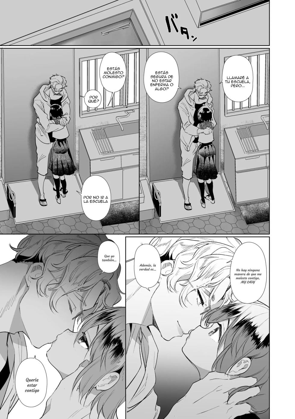 [Yatomomin (Yamamoto Tomomitsu)] Yaribeya, Ai no Su, Rokujou Hitoma｜Nidito de Amor de 10m² [Spanish] [Anything] - Page 15