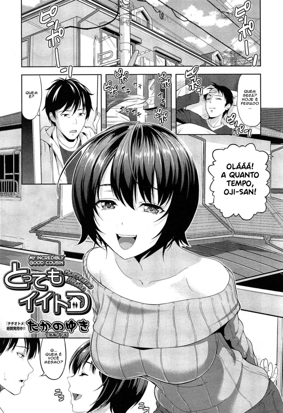 [Takano Yuki] Tottemo Iitoko [Portuguese] - Page 1