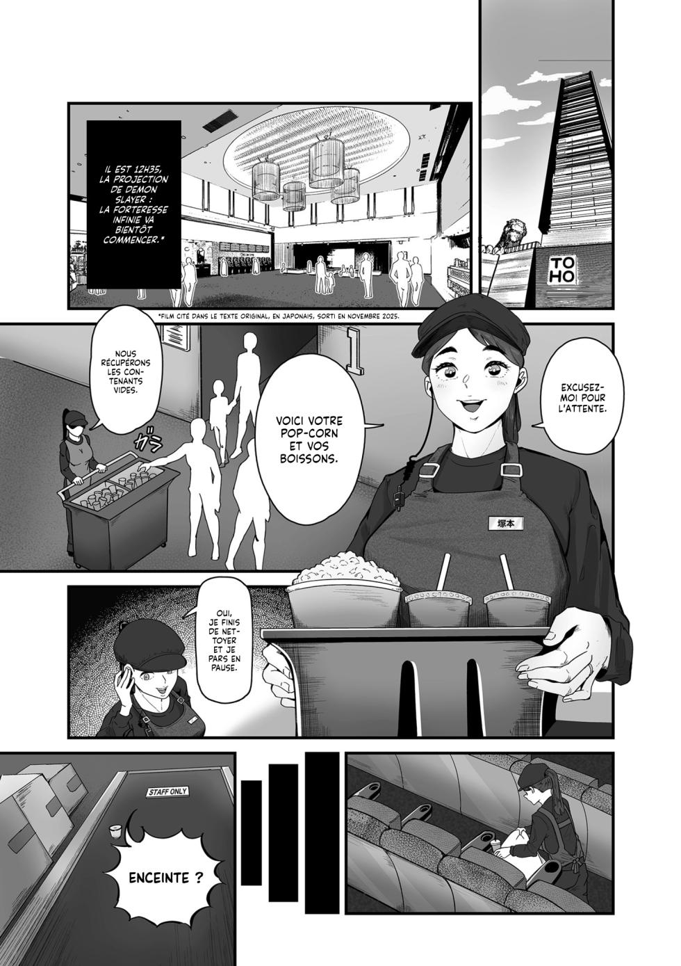 [Wakimiunten] Ninkatsu Hitozuma Hanbaichuu Zenpen 1 | Femme Enceinte à Vendre 1 (COMIC Kuriberon DUMA 2025-11 Vol.78) [French] [Lopxi] [Digital] - Page 5