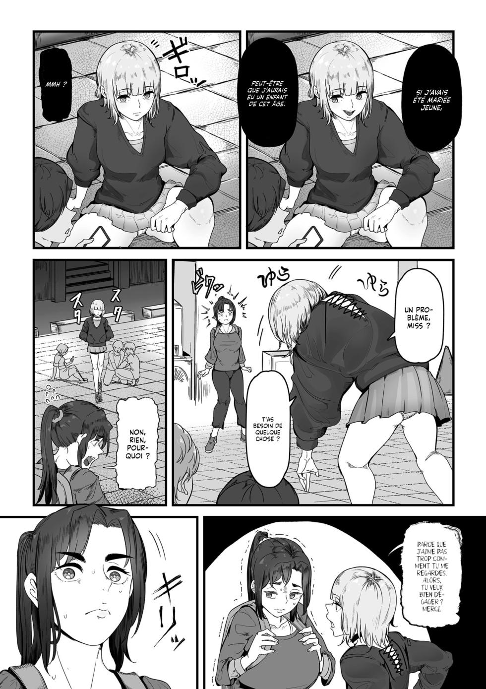[Wakimiunten] Ninkatsu Hitozuma Hanbaichuu Zenpen 1 | Femme Enceinte à Vendre 1 (COMIC Kuriberon DUMA 2025-11 Vol.78) [French] [Lopxi] [Digital] - Page 8