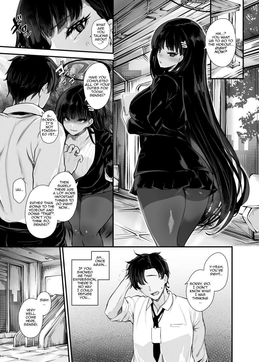 [Water Drop (MA-SA)] Futari no Kakurega | A Secret Hideout Just for the Two of Us (Blue Archive) [English] [DeppoTL] [Digital] - Page 7