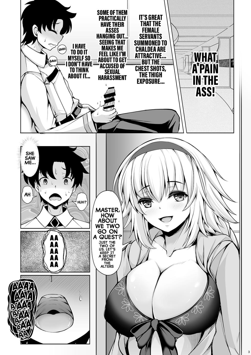 [Rocket Chousashitsu (Koza)] Jeanne Onee-chan ni wa Sakaraenai | I Can't Disobey My Big Sister Jeanne (Fate/Grand Order) [English] [Digital] - Page 2