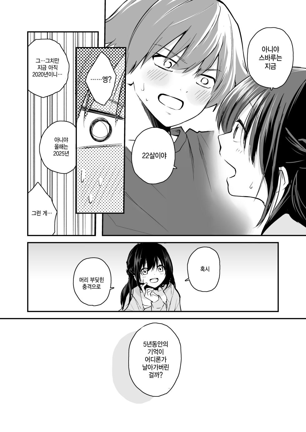 [Hatsuyasumi] Gonen go no Harem (Daisuki na Kimi to) [Korean] - Page 4