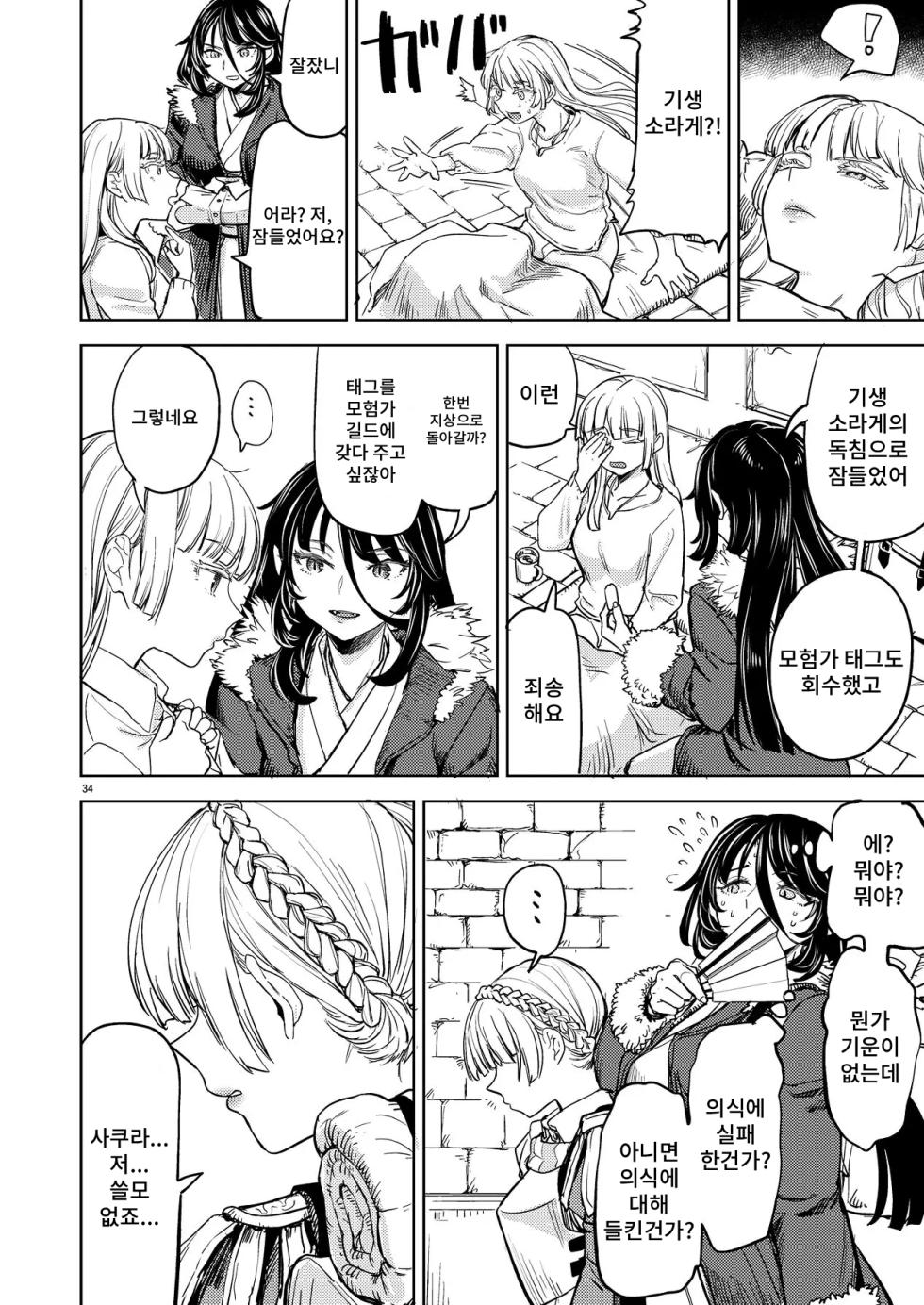 [Nedaore (Ayane)] Solo Yuri Katsu Boukenki | 솔로 백합활동 모험기 [Korean] - Page 38