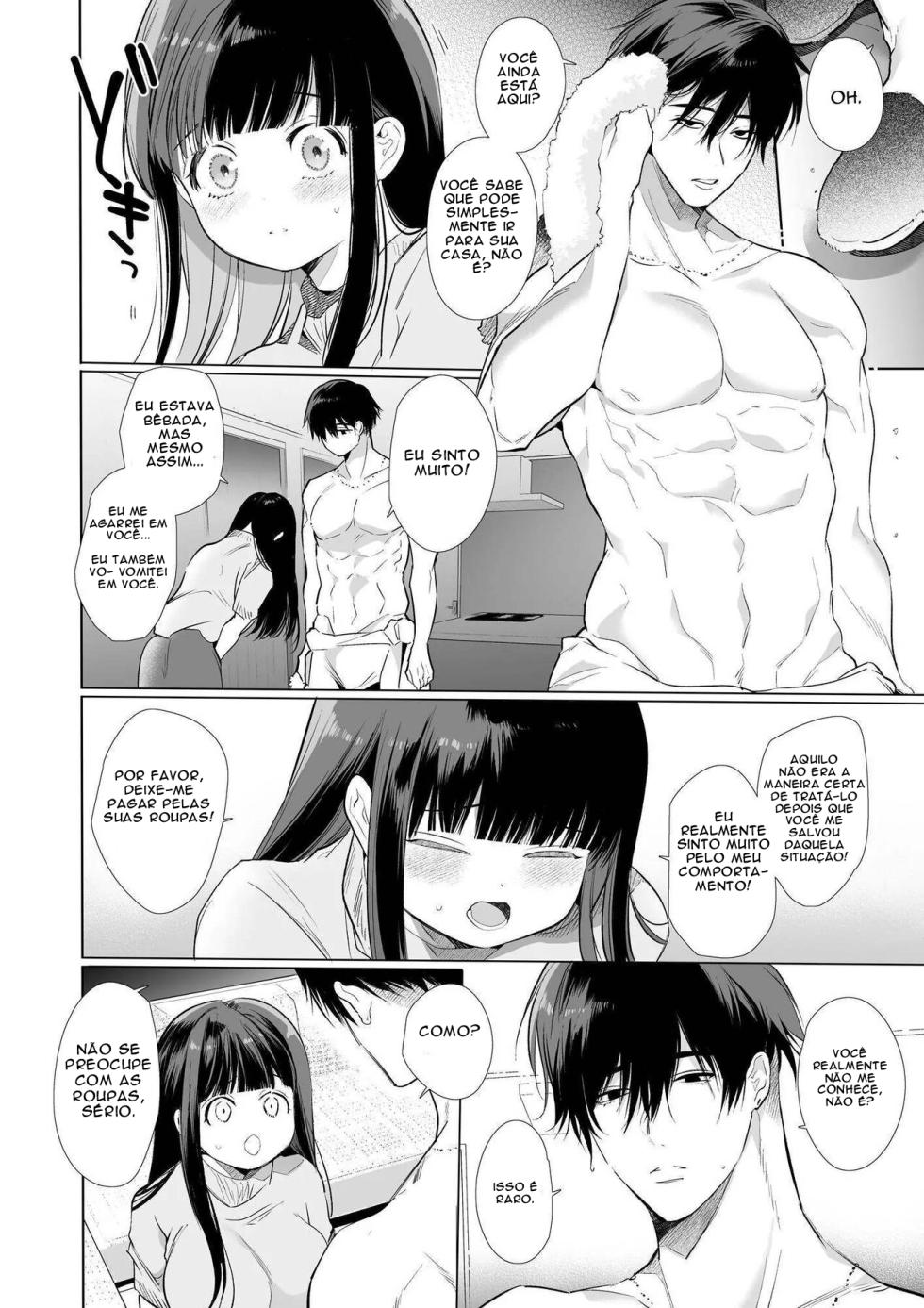 [Yatomomin (Yamamoto Tomomitsu)] Mayu-chan NTR ~Daigaku Shingaku no Tame Joukyou Shita Kanojo ga Onzoushi ni Tsukamari Dekiai Sarete Shimatta~ [Portuguese] - Page 15