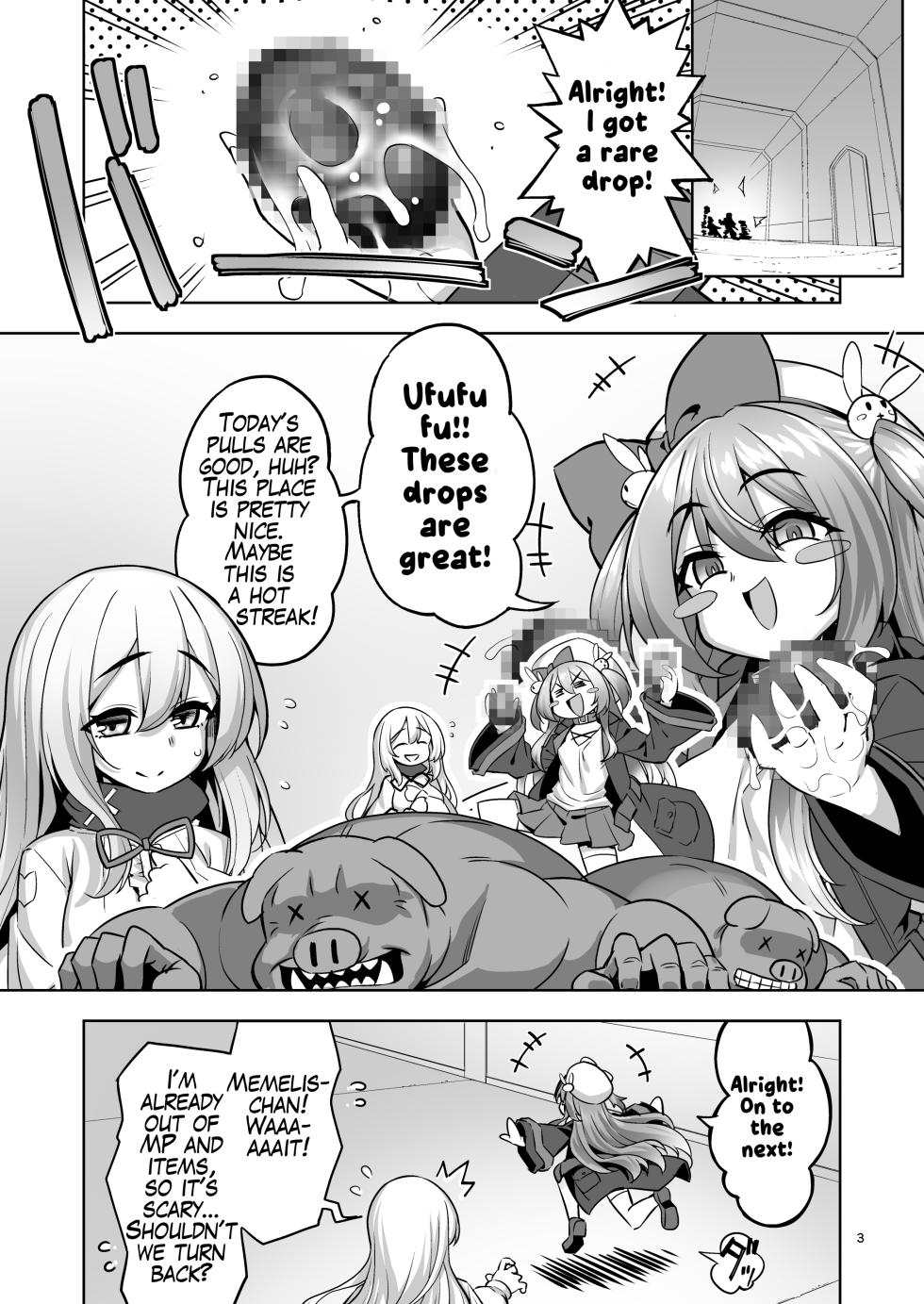 [Memeris Channel (Namonashi)] Sennou Shokushu ni Otosarete... Shouki o Tokashi Harami Ochi [Digital] (english) - Page 2