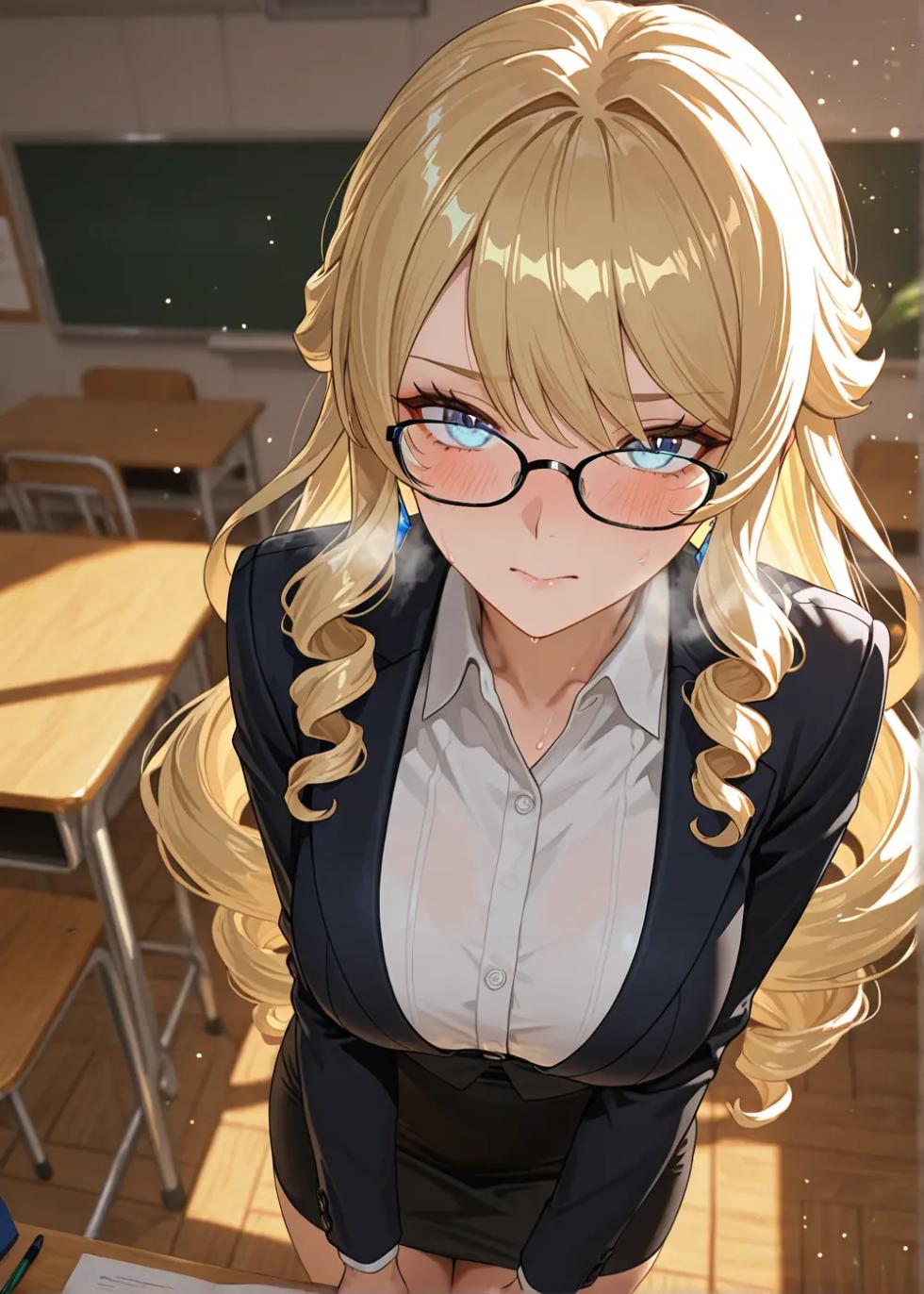 [KALA AI NSFW (VAMA)] - Navia (Genshin Impact) (Patreon) (AI Generated) - Page 1