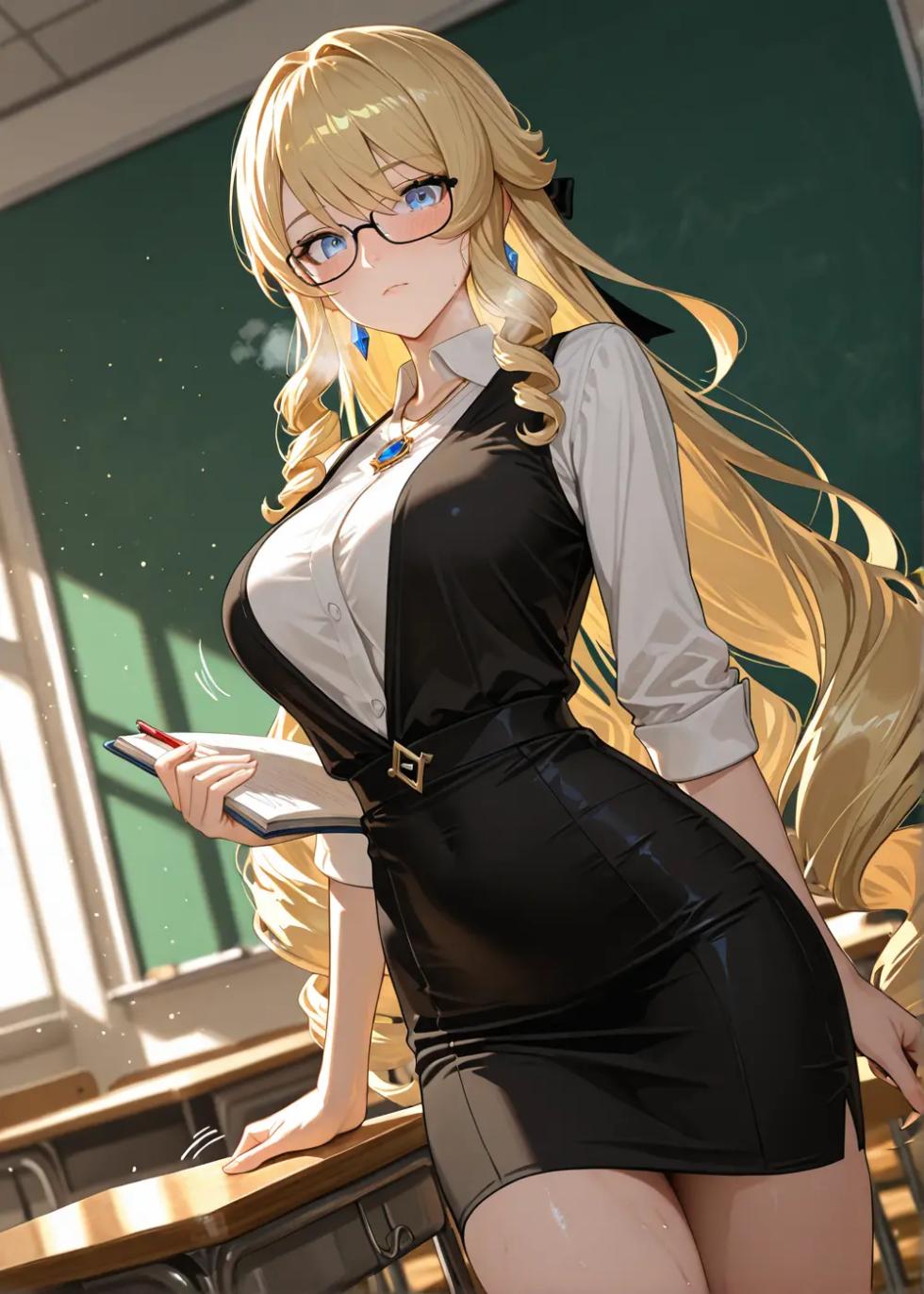 [KALA AI NSFW (VAMA)] - Navia (Genshin Impact) (Patreon) (AI Generated) - Page 5