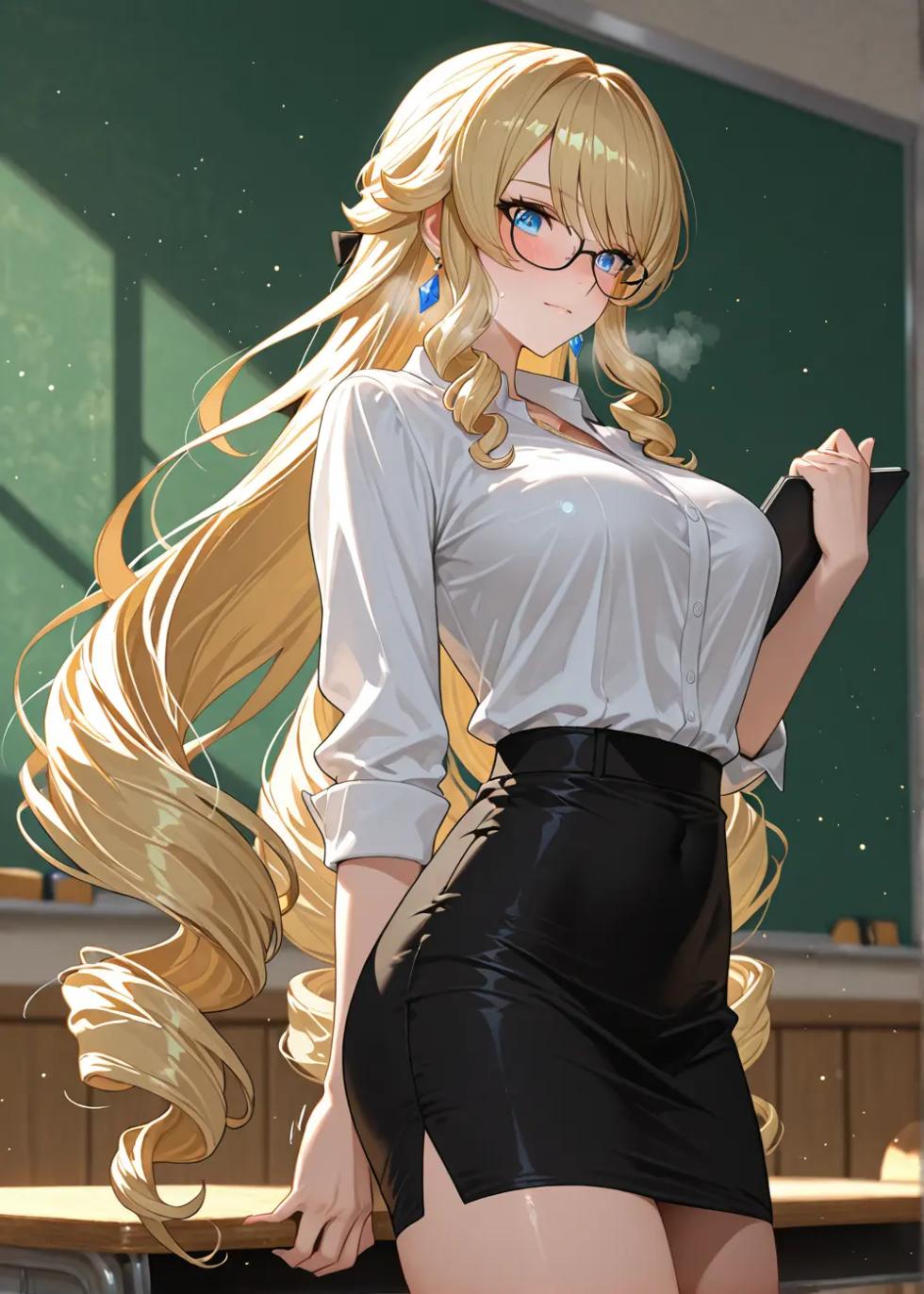 [KALA AI NSFW (VAMA)] - Navia (Genshin Impact) (Patreon) (AI Generated) - Page 6