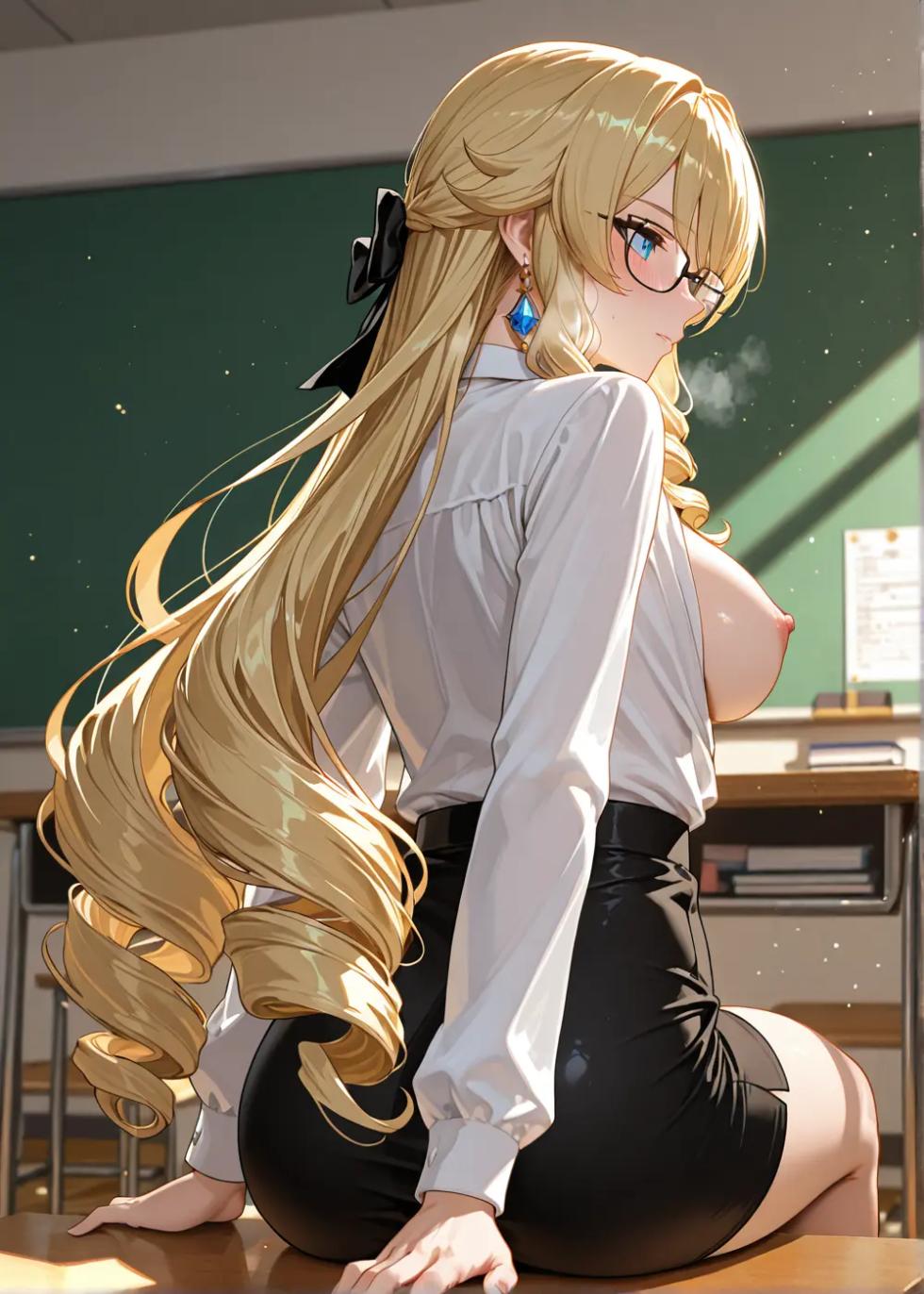 [KALA AI NSFW (VAMA)] - Navia (Genshin Impact) (Patreon) (AI Generated) - Page 23