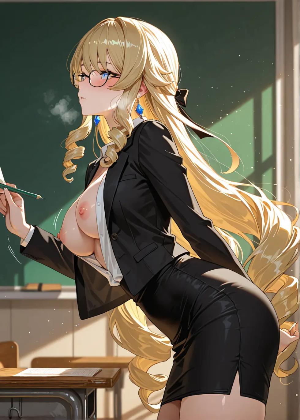 [KALA AI NSFW (VAMA)] - Navia (Genshin Impact) (Patreon) (AI Generated) - Page 31