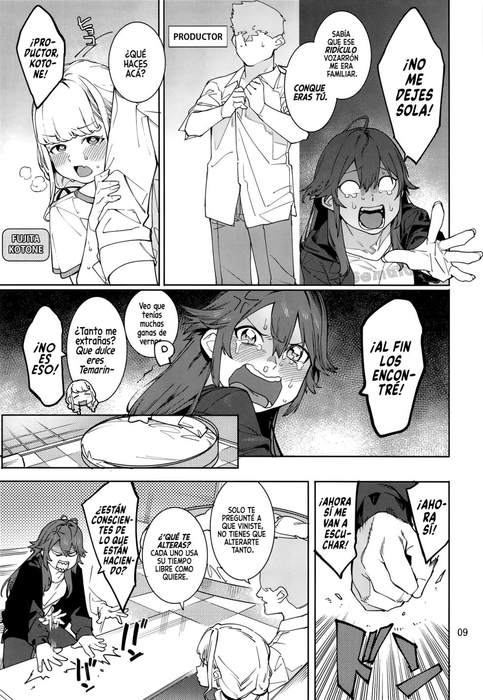 [DogStyle (Menea the Dog)] Hatsuboshi Cream Pie Vol.2 Hatsuboshi Katakoi Ninniku Aburamashimashi (GAKUEN iDOLM@STER) [Spanish] - Page 8