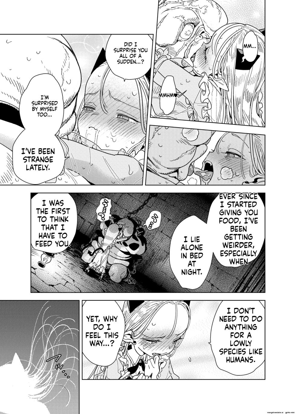 [Ura no Sho (Ura no Kyuu)] Mazoku Reijou, Maumau-sama Koi o Suru. | The demon lady, Mau Mau, falls in love  [English]  [Digital] - Page 9