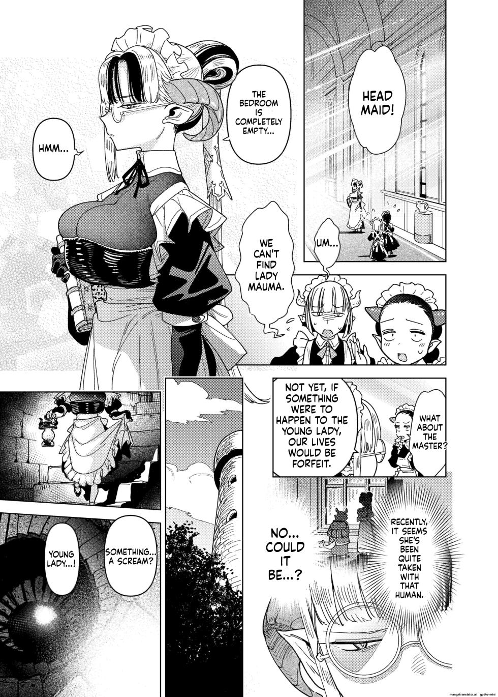 [Ura no Sho (Ura no Kyuu)] Mazoku Reijou, Maumau-sama Koi o Suru. | The demon lady, Mau Mau, falls in love  [English]  [Digital] - Page 31