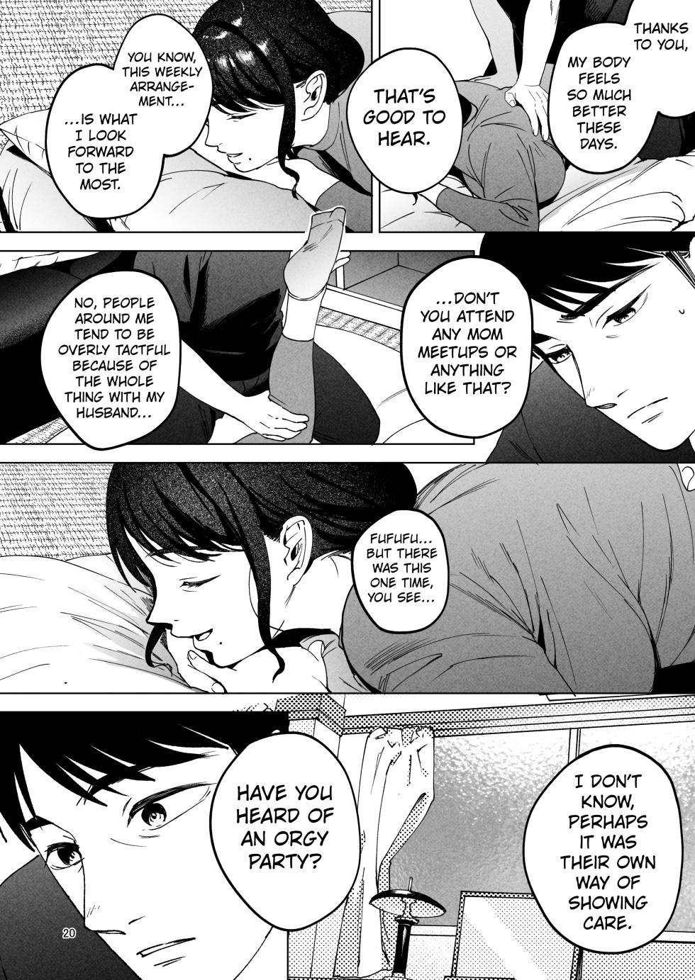 [Manmaya (Same Manma)] Seitaishi 2 ~Watashi no Tsuma o Daitekure~ | THE SEX THERAPIST 2 ~EMBRACE ME IN MY HUSBAND'S STEAD~ [English] [Kuraudo] [Digital] - Page 19