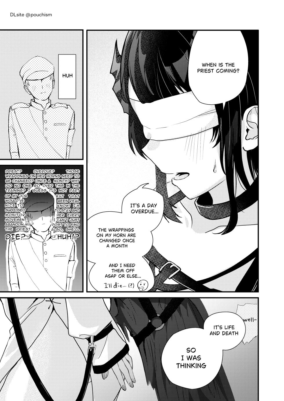 [pouchism (Pau)] Toraware Utahime no Yuuwaku Shihai Sareru no wa Dotchi | Temptations of the Imprisoned Songbird (Nerissa Ravencroft) [English] [Digital] - Page 5