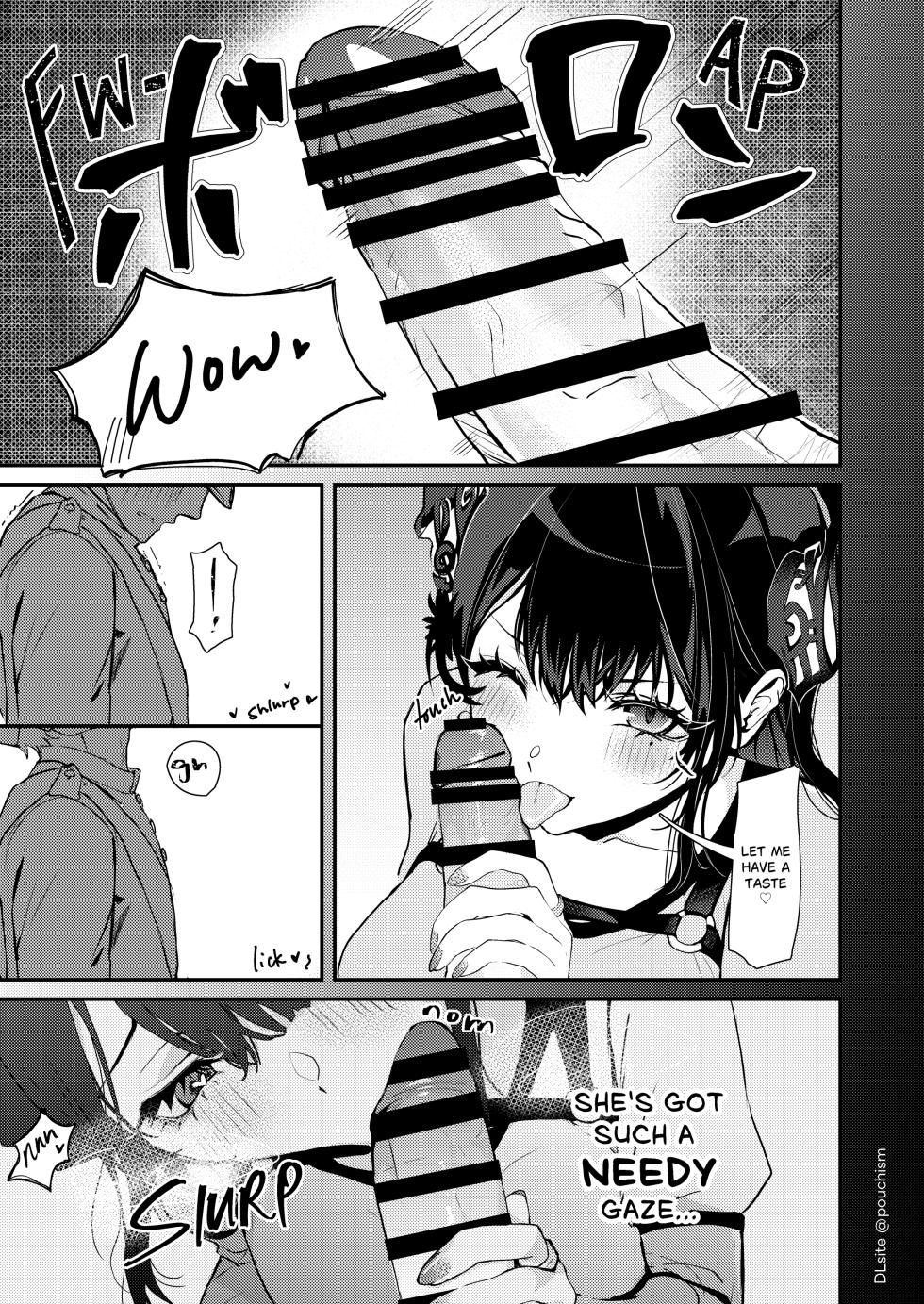 [pouchism (Pau)] Toraware Utahime no Yuuwaku Shihai Sareru no wa Dotchi | Temptations of the Imprisoned Songbird (Nerissa Ravencroft) [English] [Digital] - Page 9