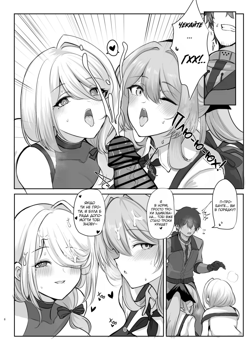 [Hello Girls! (10eki)] Amaama Ningyou | Солодкі лялечки (GIRLS' FRONTLINE 2: EXILIUM) [Ukrainian] [Digital] - Page 8