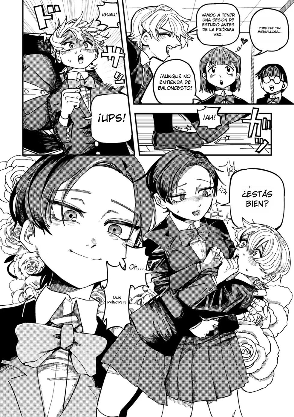 [Tenno] Ano Ko wa Minna no Ouji-sama!｜¡Esa Chica es el Príncipe de Todos! (COMIC Gucho Vol. 23) {Spanish} {EbisuTraslade - Winder} {Digital} - Page 3