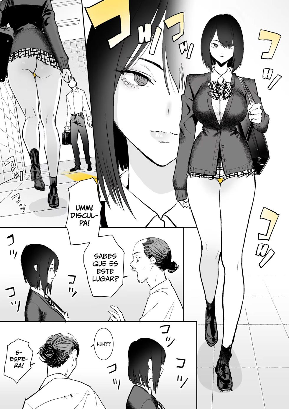 [Kokusan JK (Velzhe)] Ihen Deguch - The Exit Anomaly｜Ihen Deguch - La Anomalía de Salida (The Exit 8) [Spanish] [Me Banearon x P3NDEJ0] - Page 5