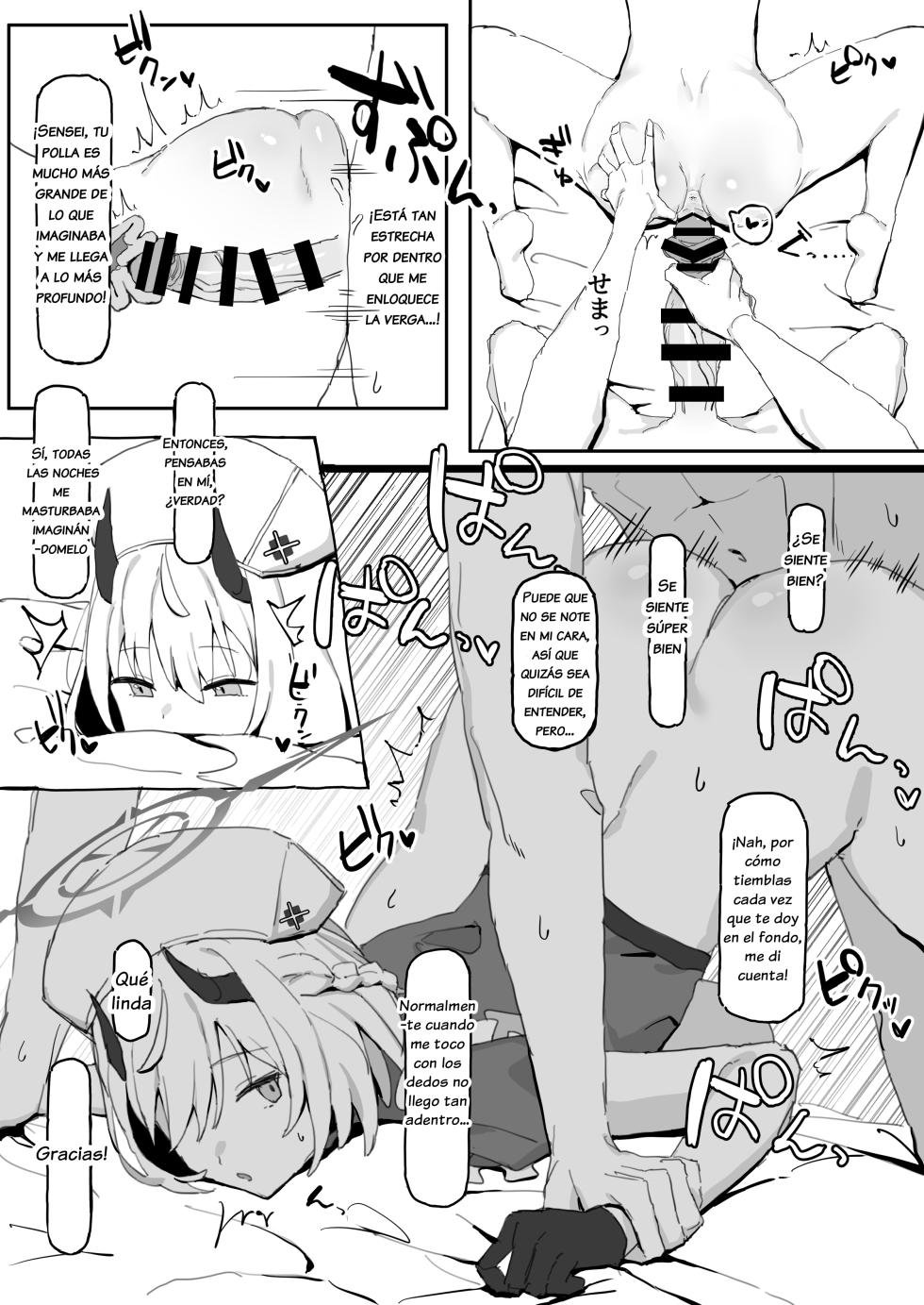 [うらーー] Sena ruega por sexo usando como excusa el alivio sexual (Blue Archive) [SPANISH] - Page 2