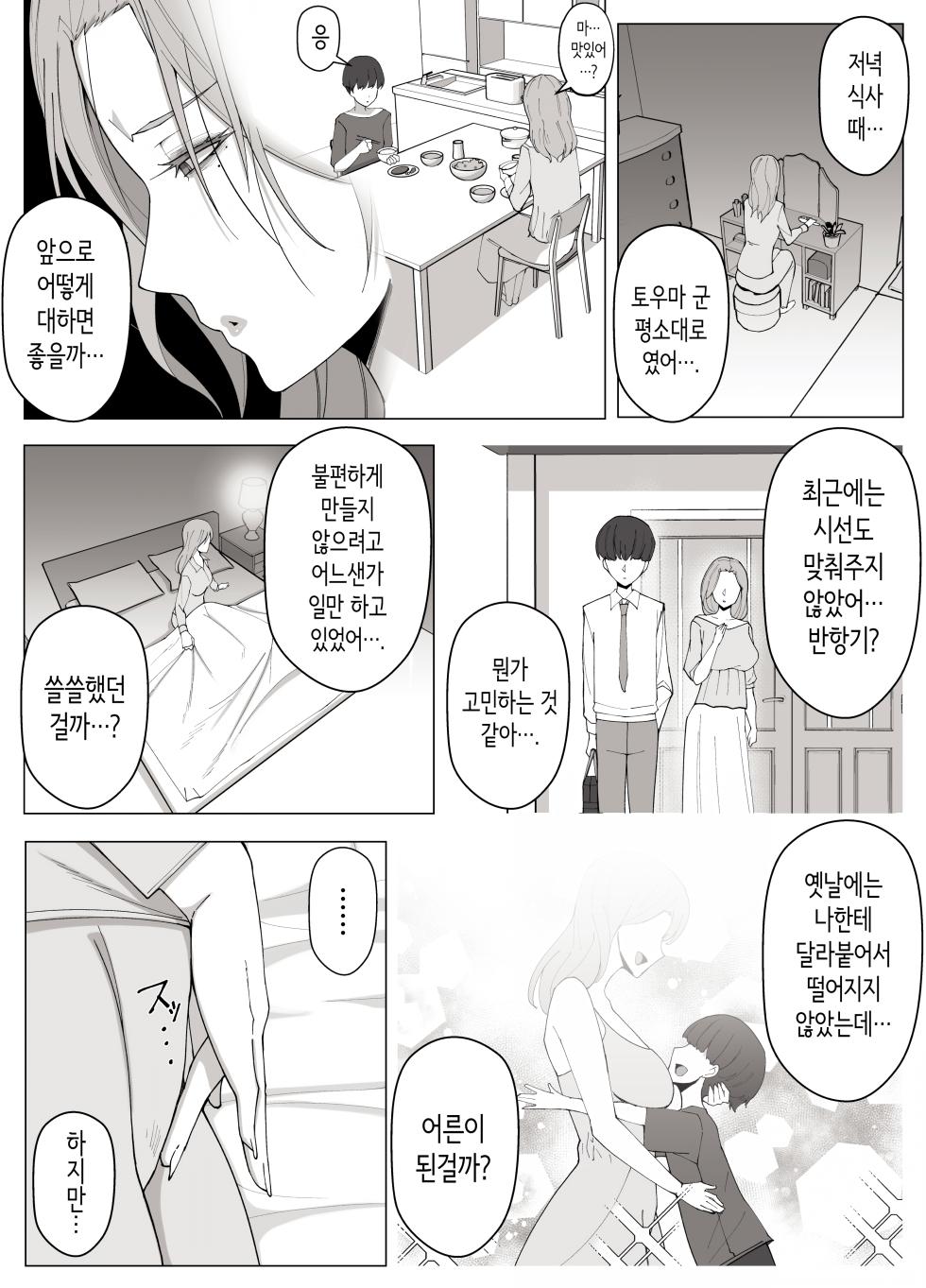[Yoshiyoshi-ya] Kyoukai no Mukou ni Ochiru Futari | 경계 너머로 타락하는 두 사람 [Korean] - Page 14