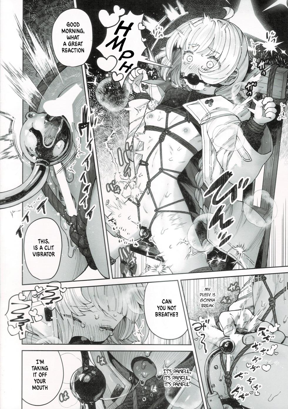 [CAT GARDEN (Nekotewi)] Kurushii no ga Sukina Maia-chan | Tie Me Down, Sensei [English] [TheSlaveGroup] - Page 15