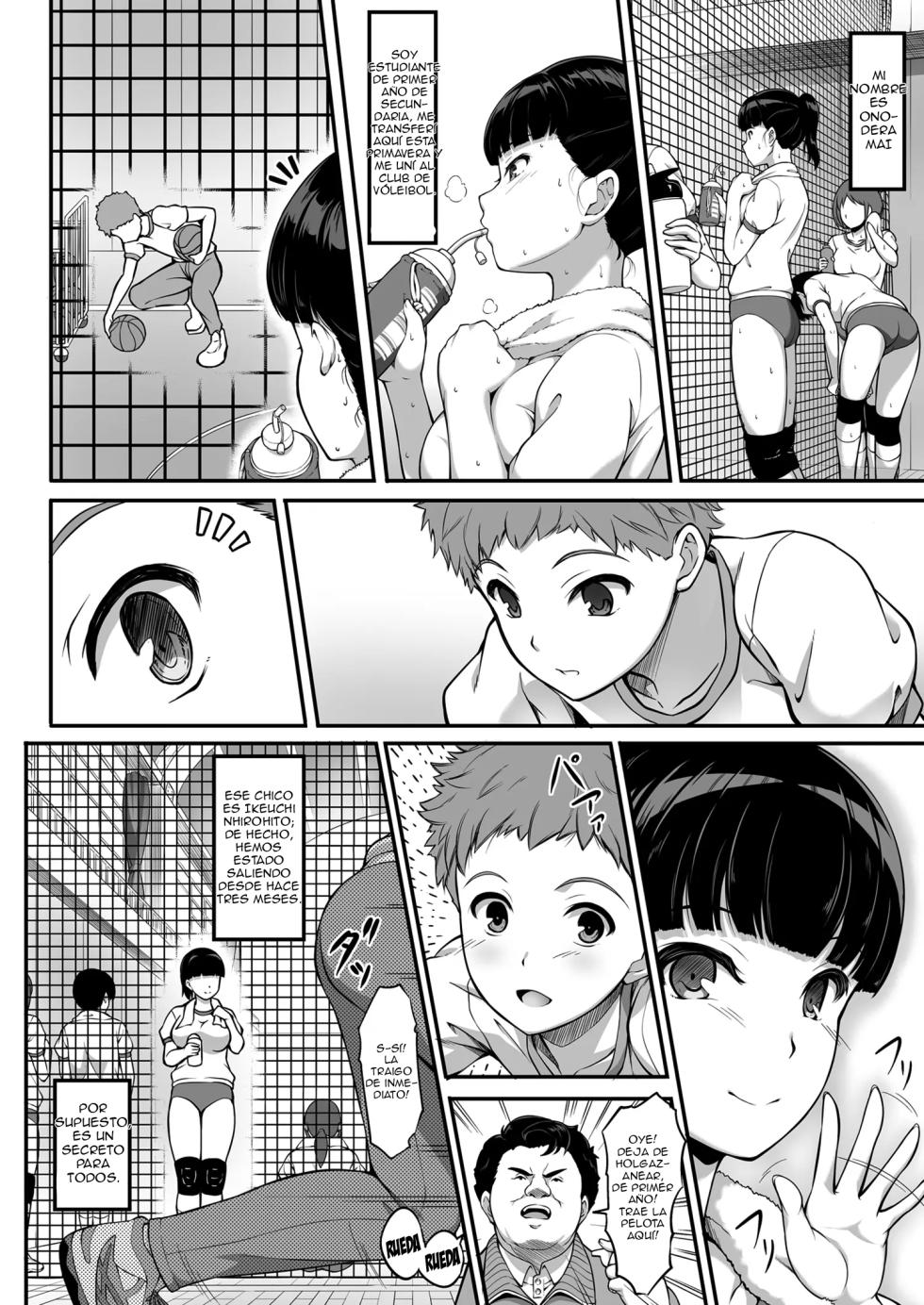 [A-Lucky Murashige no Ran (A-Lucky Murashige)] Joshi Volley-bu JK, Netorareru.｜Club de Voleibol Femenino, Colegialas Infieles. [Spanish] [Gkts = Gtks] [Digital] - Page 5