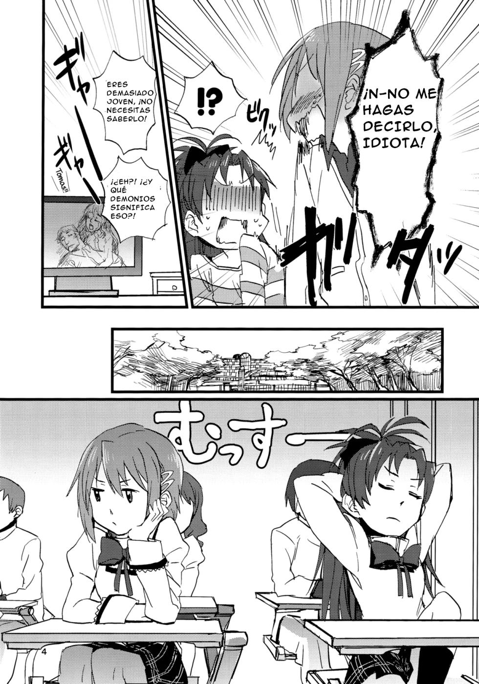 (C89) [Super Sentou (fukutarou)] Konya no Oyume wa Amai Yume (Puella Magi Madoka Magica) [Spanish] [CristoferDeLosAndes] - Page 8