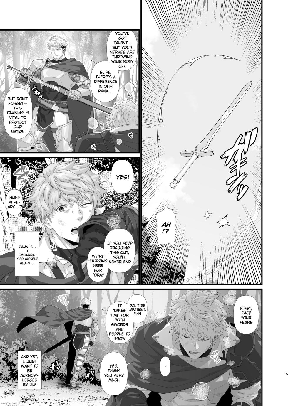 [Hihumi] Rookie Knight x Knight Commander | Shin kome kishi × kishi danchō [ENG] [DECENSORED] - Page 5