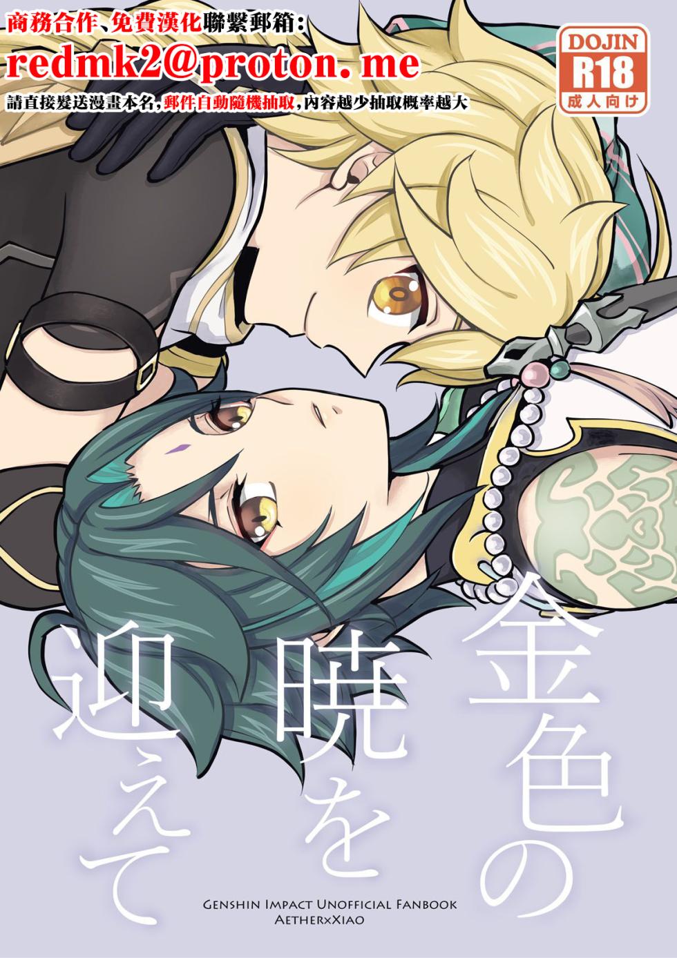 [Hatonic (Yokonaka)] Kiniro no Akatsuki o Mukaete (Genshin Impact) [Chinese] [Digital] - Page 1