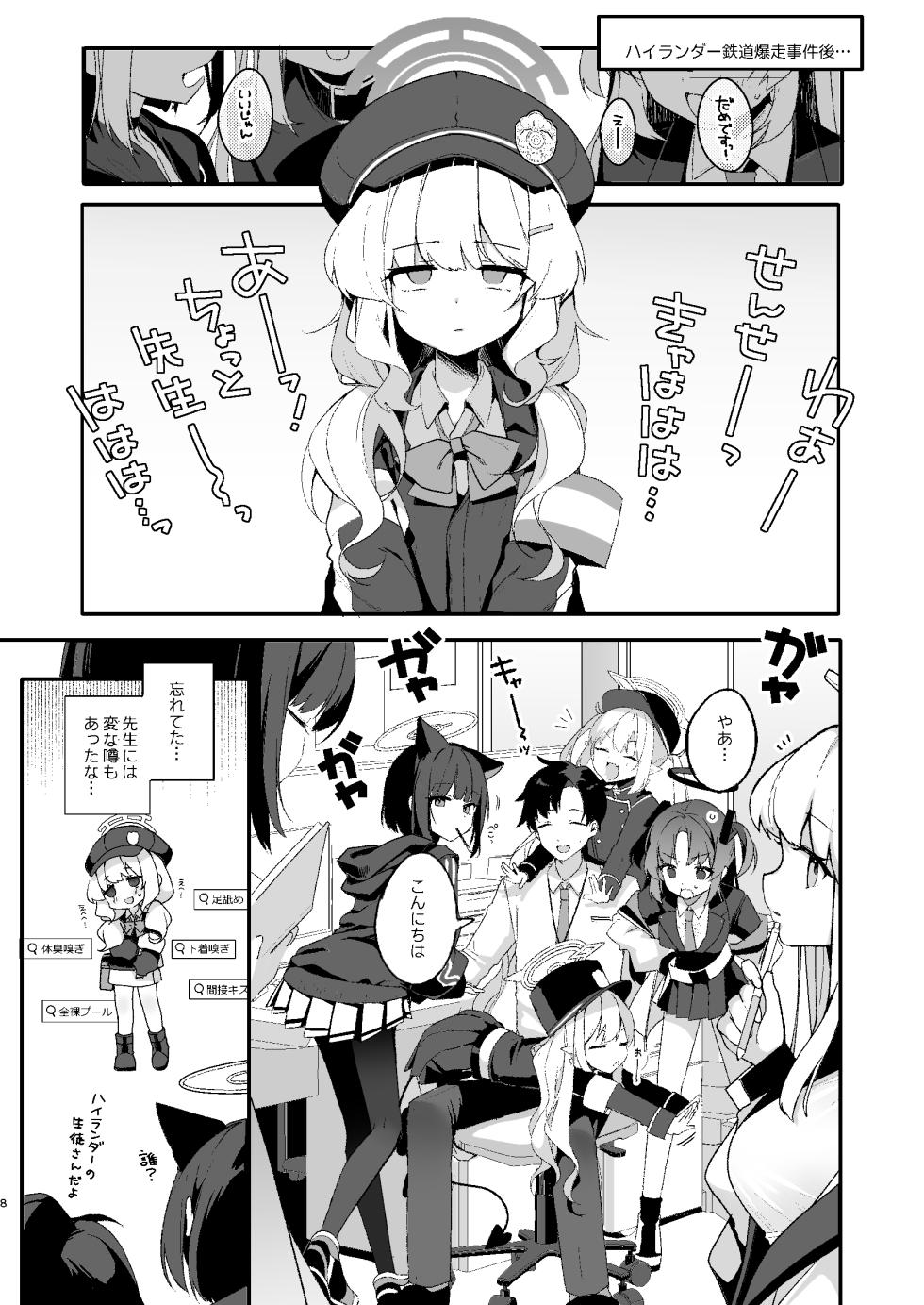 [Chocolate Synapse (Shika Yuno)] WARUIKO KINENBI - Bad Girl Anniversary (Blue Archive) [Digital] - Page 6