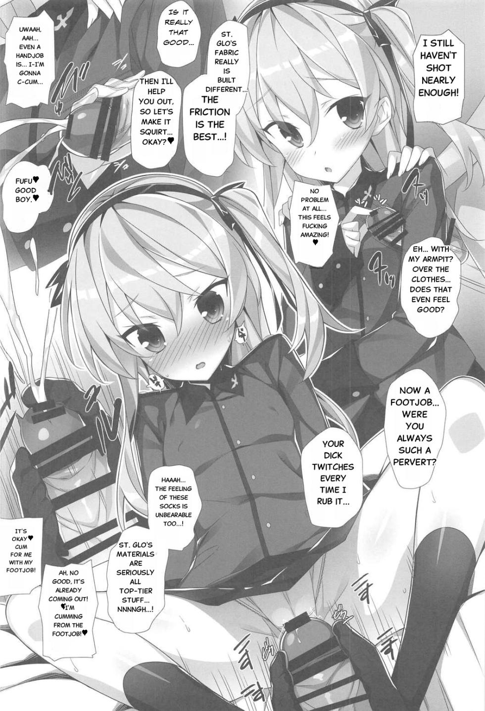 (C91) [Koito Sousakusho (Hinata Mutsuki)] Tank Jacket wa Suki desu ka? | Do you like tank uniforms? (Girls und Panzer) [English] - Page 6