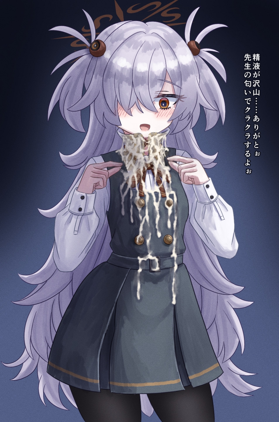 [秋夜姫/akiyonohime] Kanoe — unwashed collar handjob, all variations (25 images) - Page 12