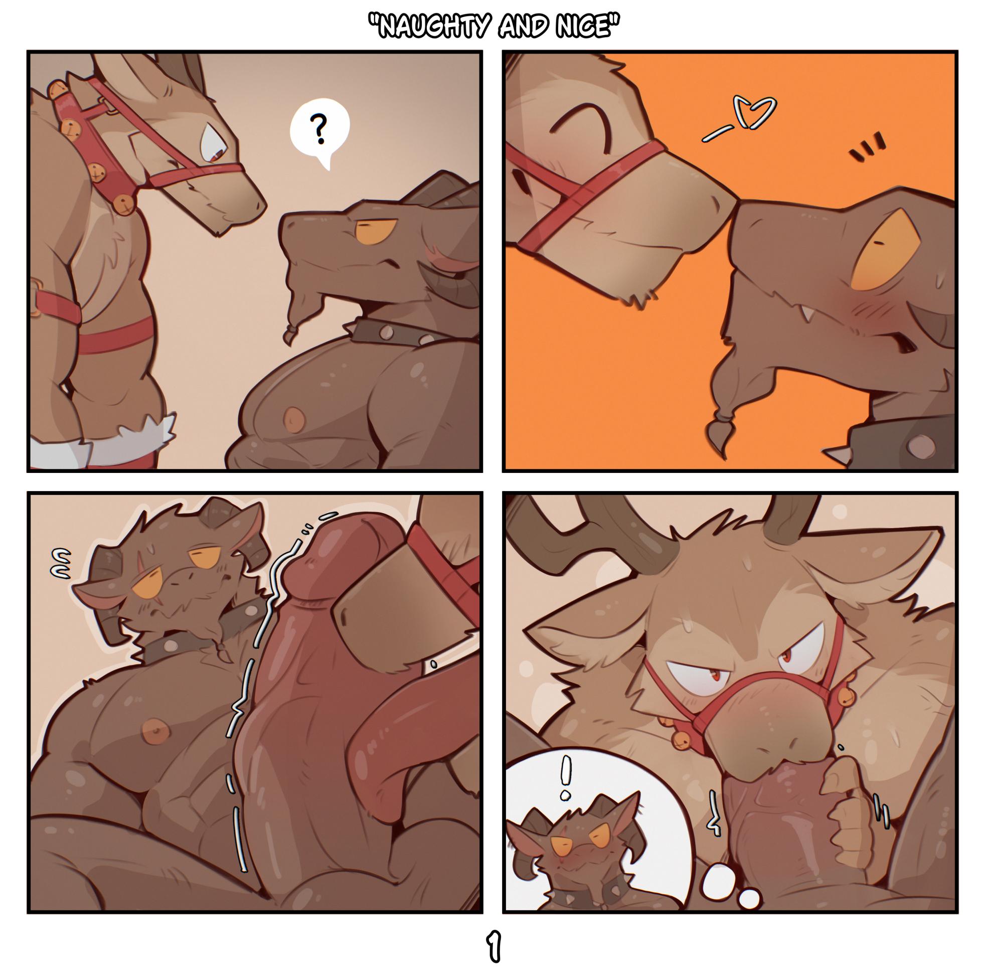 [Wolfanine] Naughty and Nice - Page 1