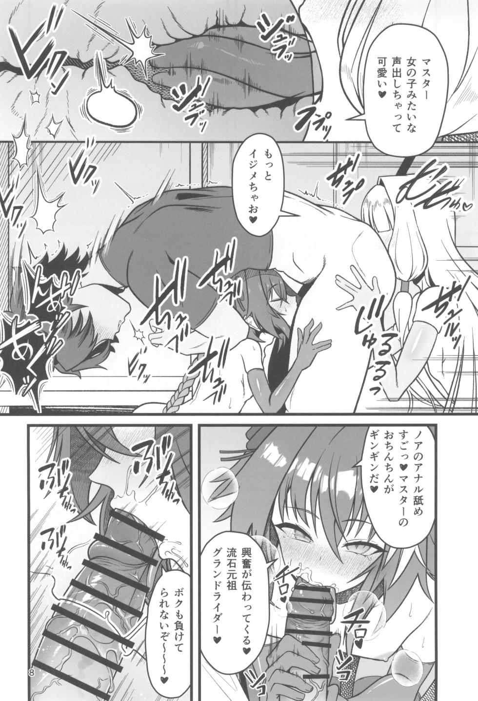 (C107) [Strange hatching (Syakkou)] Dokidoki Grand  Ochinpo  Soudatsusen (Fate/Grand Order) - Page 8