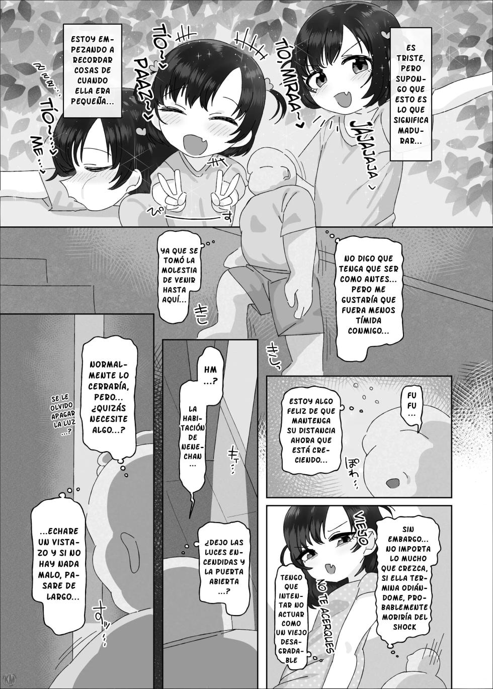 [Ebisuya (Amecha)] Oji-san Daidaidaidaidaidaidaidaidaidaidaidaidaidaidaidaidaidaidaidai Daisuki | Mi Tio me Gusta Mucho Mucho Mucho Mucho Mucho~Muchísimo [Spanish] [KnightsMighty] [Digital] - Page 13