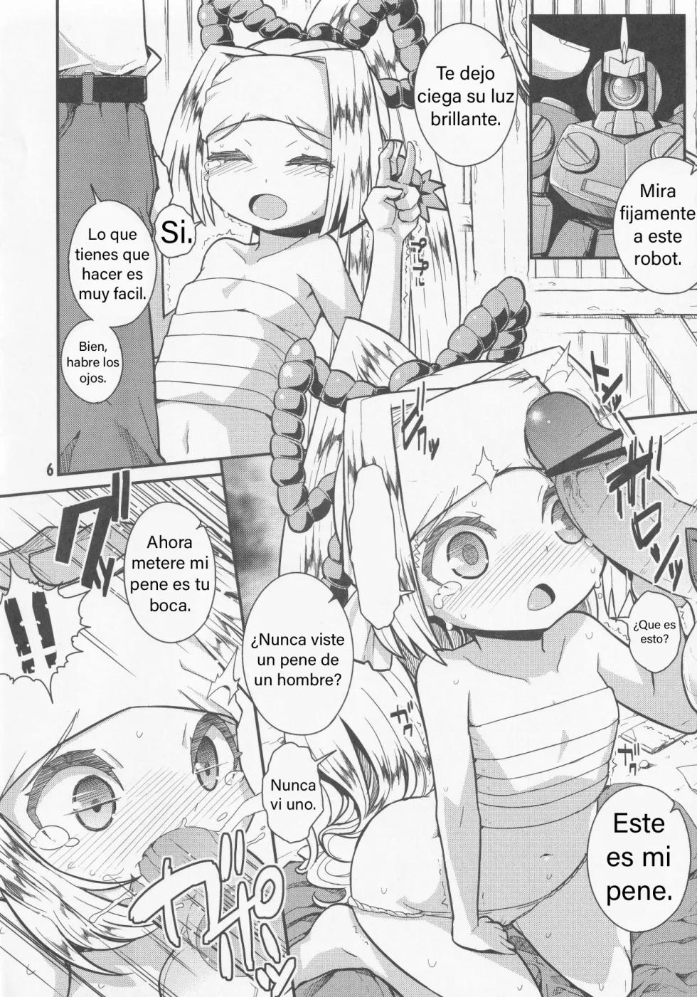 (COMIC1☆5)  [WICKED HEART (ZooTAN)] Kore wa ○○ de wa Nai!! | Haré Cualquier Cosa por Ti (Danball Senki) [Spanish] [Traductor Gato Oscuro] - Page 5