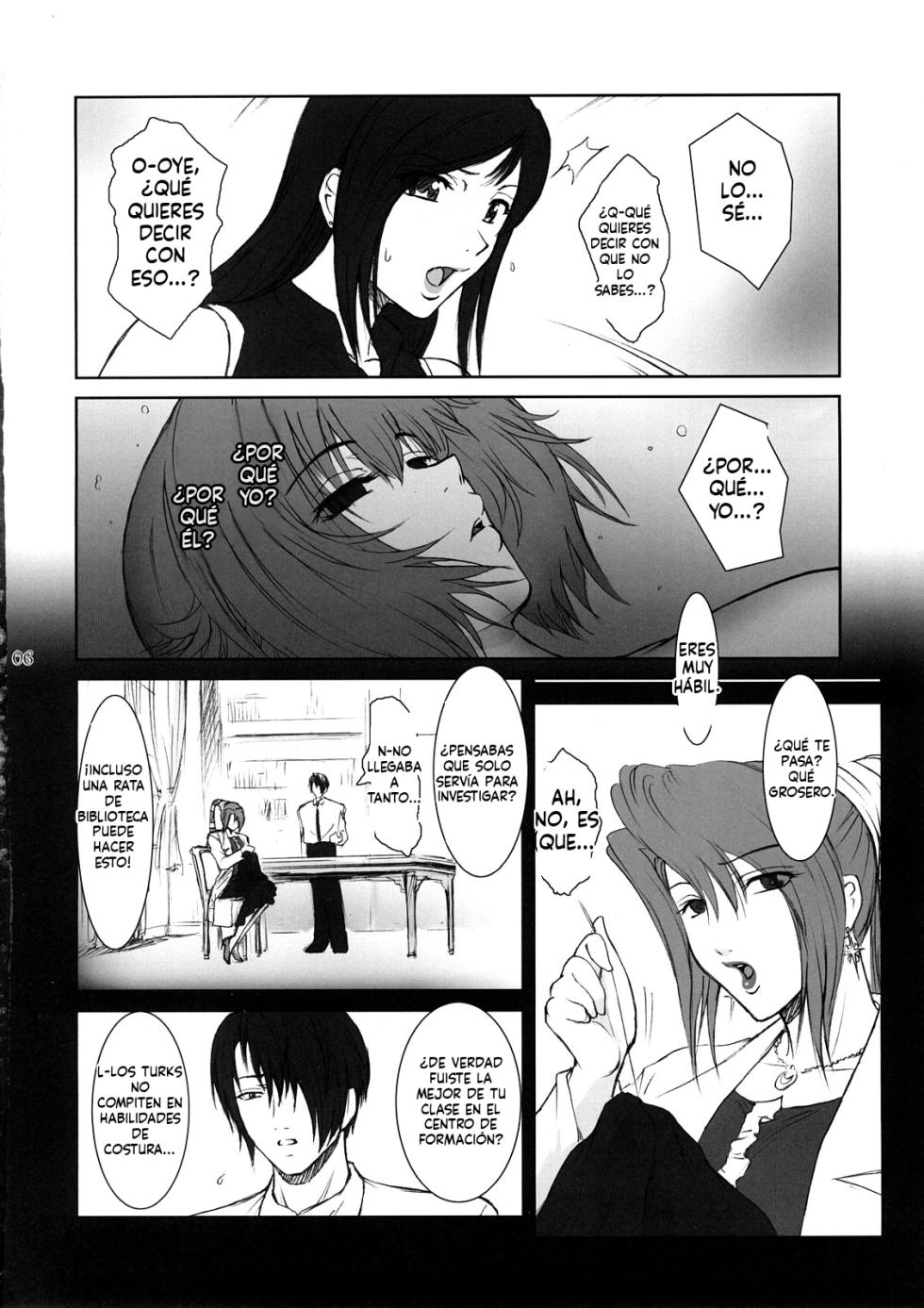 (C73) [Kokonokiya (Kokonoki Nao)] Lucrecia II (Final Fantasy VII: Dirge of Cerberus) [Spanish] [MTL] - Page 5