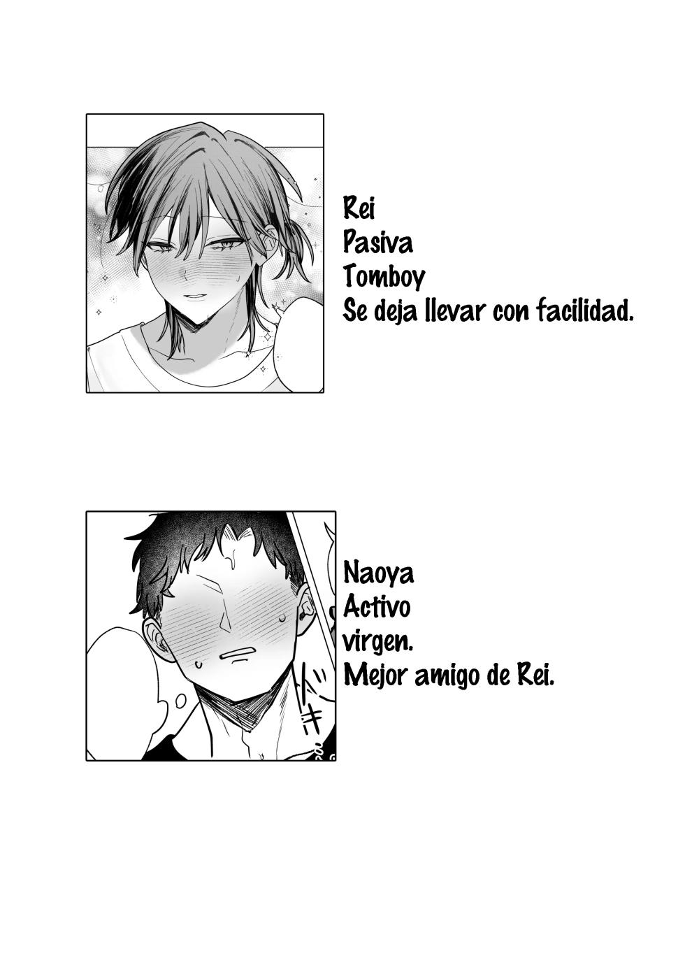 [Mochihara Soborodon] Shinyuu (Cuntboy) no Asoko ni Osewa ni Naru Hanashi | La historia sobre cómo acabo dependiendo del coño de mi mejor amiga. [Spanish] [La Legión Fantasma - Page 2